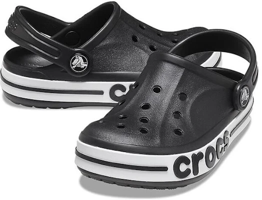 (Toddler) Crocs Bayaband Clogs 'black White' 207018-001 Lookbook (Toddler) Crocs Bayaband Clogs 'black White' 207018-001