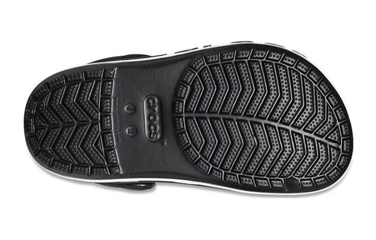 Details for (Toddler) Crocs Bayaband Clogs 'black White' 207018-001