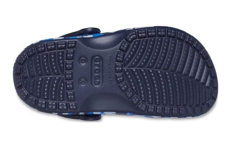 Sizing (TD) 크록스 바야 클로그 '블루 스플래시' 206814-410