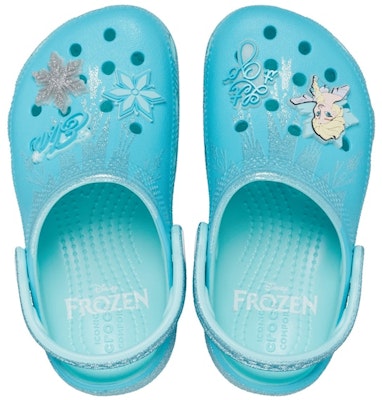 (TD) Crocs Classic Clog Disney Frozen Elsa kanak-kanak perempuan 210237-90H Order (TD) Crocs Classic Clog Disney Frozen Elsa kanak-kanak perempuan 210237-90H