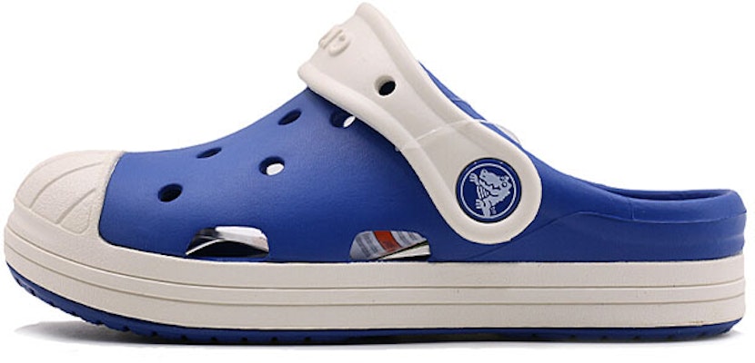 (Toddler) Crocs Classic clog Sports sandals 'Blue White' 202282-4HO Buy (Toddler) Crocs Classic clog Sports sandals 'Blue White' 202282-4HO