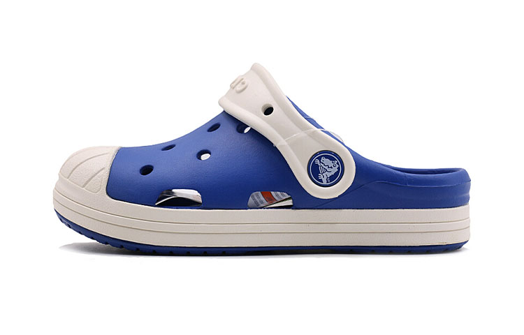 (Toddler) Crocs Classic clog Sports sandals 'Blue White' 202282-4HO