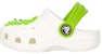 (TD) Crocs Klasik Bersinar Alien Clog 'Putih Hijau' 208653-90H
