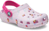 Lookbook (Toddler) Crocs Classic Graphic Print Clogs 'Pink' 207321-6GD