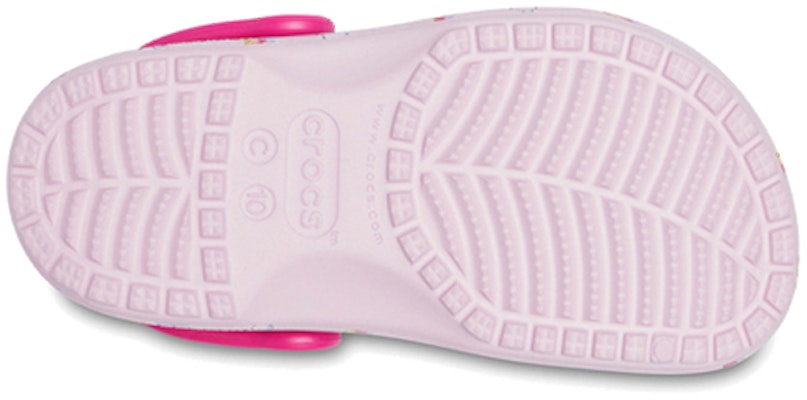 (Toddler) Crocs Classic Graphic Print Clogs 'Pink' 207321-6GD Sizing (Toddler) Crocs Classic Graphic Print Clogs 'Pink' 207321-6GD