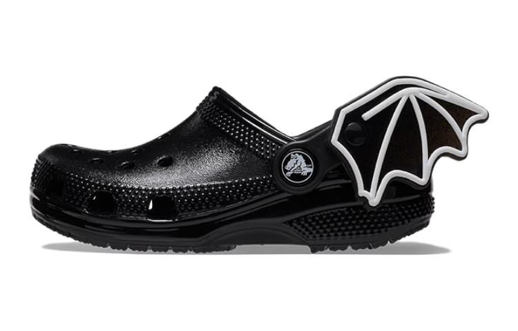 (Toddler) Crocs Classic I Am Bat Clogs 'Black White' 209232-001
