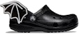 (TD) Crocs Klasik 'I Am Bat' Selipar Hitam Putih 209232-001