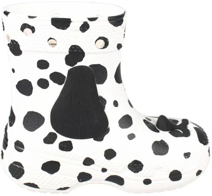 兒童 Crocs卡駱馳 I Am Dalmatian 防水 低筒 兒童靴子 黑白 Order 兒童 Crocs卡駱馳 I Am Dalmatian 防水 低筒 兒童靴子 黑白