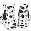Shop 兒童 Crocs卡駱馳 I Am Dalmatian 防水 低筒 兒童靴子 黑白