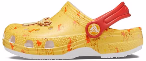 (Toddler) Crocs Classic Winnie the Pooh Clogs 'Yellow Red' 208358-94S (Toddler) Crocs Classic Winnie the Pooh Clogs 'Yellow Red' 208358-94S