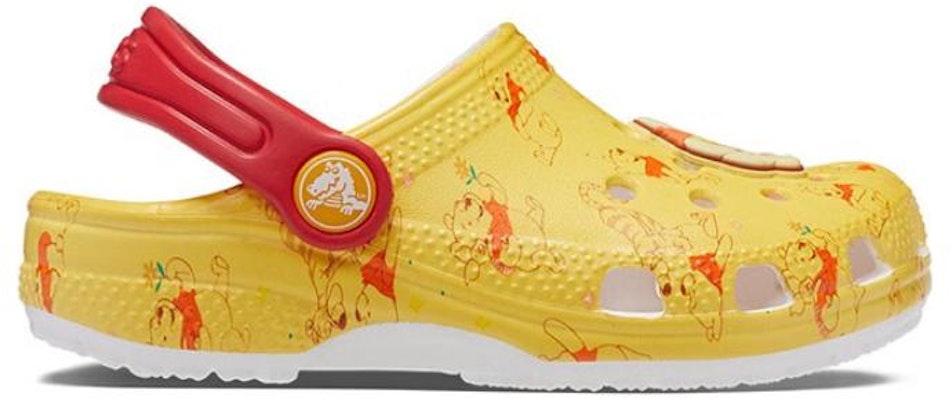 (Toddler) Crocs Classic Winnie the Pooh Clogs 'Yellow Red' 208358-94S Order (Toddler) Crocs Classic Winnie the Pooh Clogs 'Yellow Red' 208358-94S