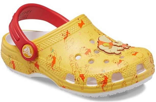 (Toddler) Crocs Classic Winnie the Pooh Clogs 'Yellow Red' 208358-94S Shop (Toddler) Crocs Classic Winnie the Pooh Clogs 'Yellow Red' 208358-94S