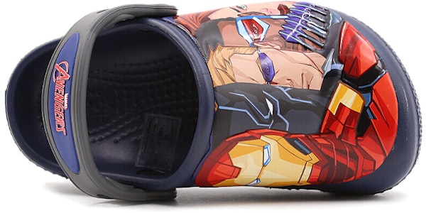 兒童 Crocs Fun Lab Marvel 多色簡約休閒涼鞋 深藍 Lookbook 兒童 Crocs Fun Lab Marvel 多色簡約休閒涼鞋 深藍