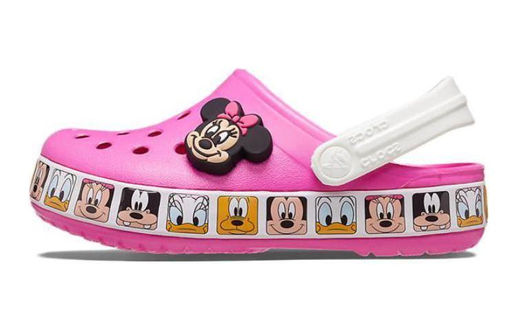 (Toddler) Crocs x Disney Classic Clogs 'Fun Lab Minnie Mouse Band' 207720-03