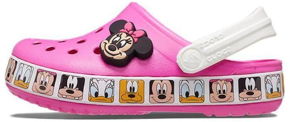 (Toddler) Crocs x Disney Classic Clogs 'Fun Lab Minnie Mouse Band' 207720-03 Buy (Toddler) Crocs x Disney Classic Clogs 'Fun Lab Minnie Mouse Band' 207720-03