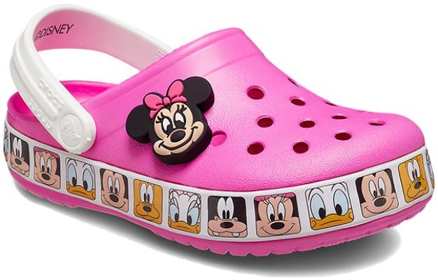 (Toddler) Crocs x Disney Classic Clogs 'Fun Lab Minnie Mouse Band' 207720-03 Order (Toddler) Crocs x Disney Classic Clogs 'Fun Lab Minnie Mouse Band' 207720-03