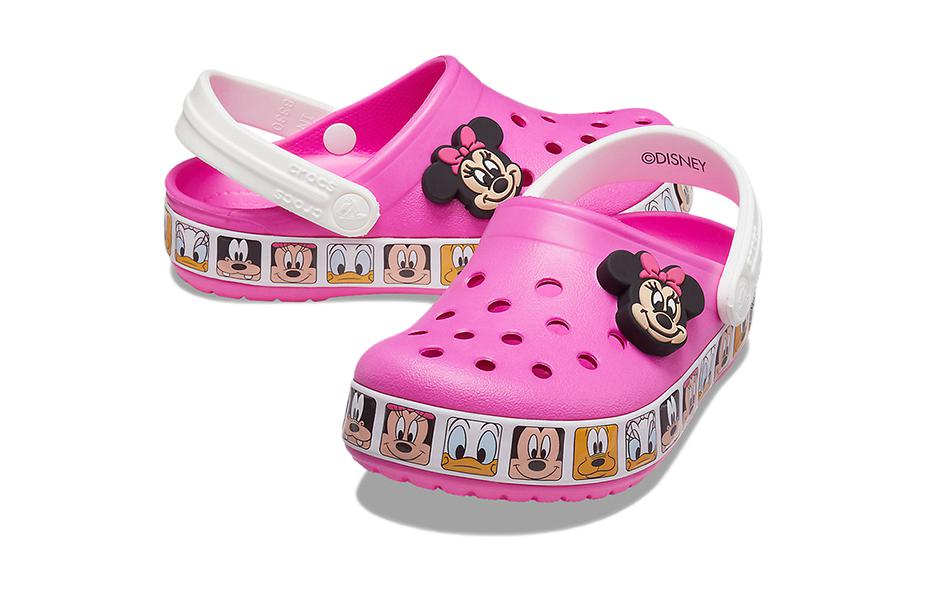 Lookbook 兒童 Crocs卡駱馳 減震 防滑輕便兒童涼鞋 粉色