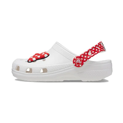 (TD) Crocs Disney Minnie Mouse Classic Clogs 'White Red'