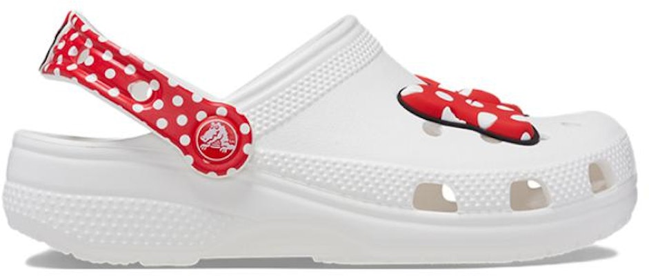(TD) Crocs x Disney Zuecos Clásicos Minnie Mouse 'Blanco Rojo' 208710-119 Order (TD) Crocs x Disney Zuecos Clásicos Minnie Mouse 'Blanco Rojo' 208710-119