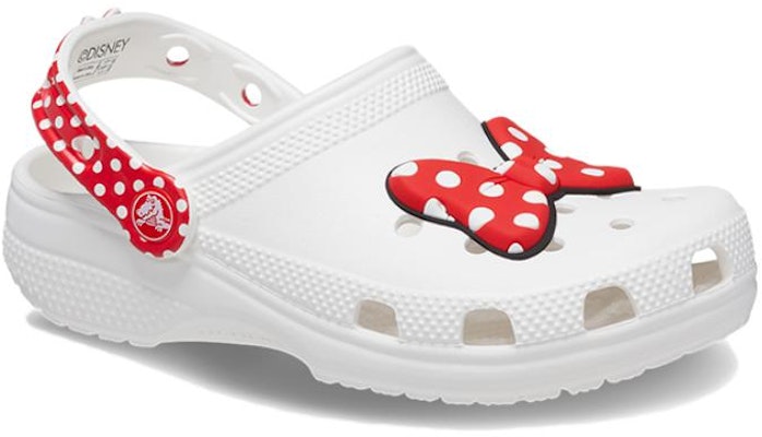 (TD) Crocs x Disney Zuecos Clásicos Minnie Mouse 'Blanco Rojo' 208710-119 Lookbook (TD) Crocs x Disney Zuecos Clásicos Minnie Mouse 'Blanco Rojo' 208710-119