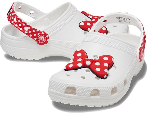 (TD) Crocs x Disney Zuecos Clásicos Minnie Mouse 'Blanco Rojo' 208710-119 Shop (TD) Crocs x Disney Zuecos Clásicos Minnie Mouse 'Blanco Rojo' 208710-119