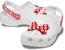 (TD) Crocs x Disney Minnie Mouse Clogs Klasik 'Putih Merah' 208710-119