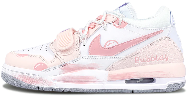 (Toddler) Custom Jordan Legacy 312 Low GS Pink White "Spring Blossom" Retro Basketball Shoes. HF0747-151 (Team47-312 Bubble Deconstruction) Buy (Toddler) Custom Jordan Legacy 312 Low GS Pink White "Spring Blossom" Retro Basketball Shoes. HF0747-151 (Team47-312 Bubble Deconstruction)