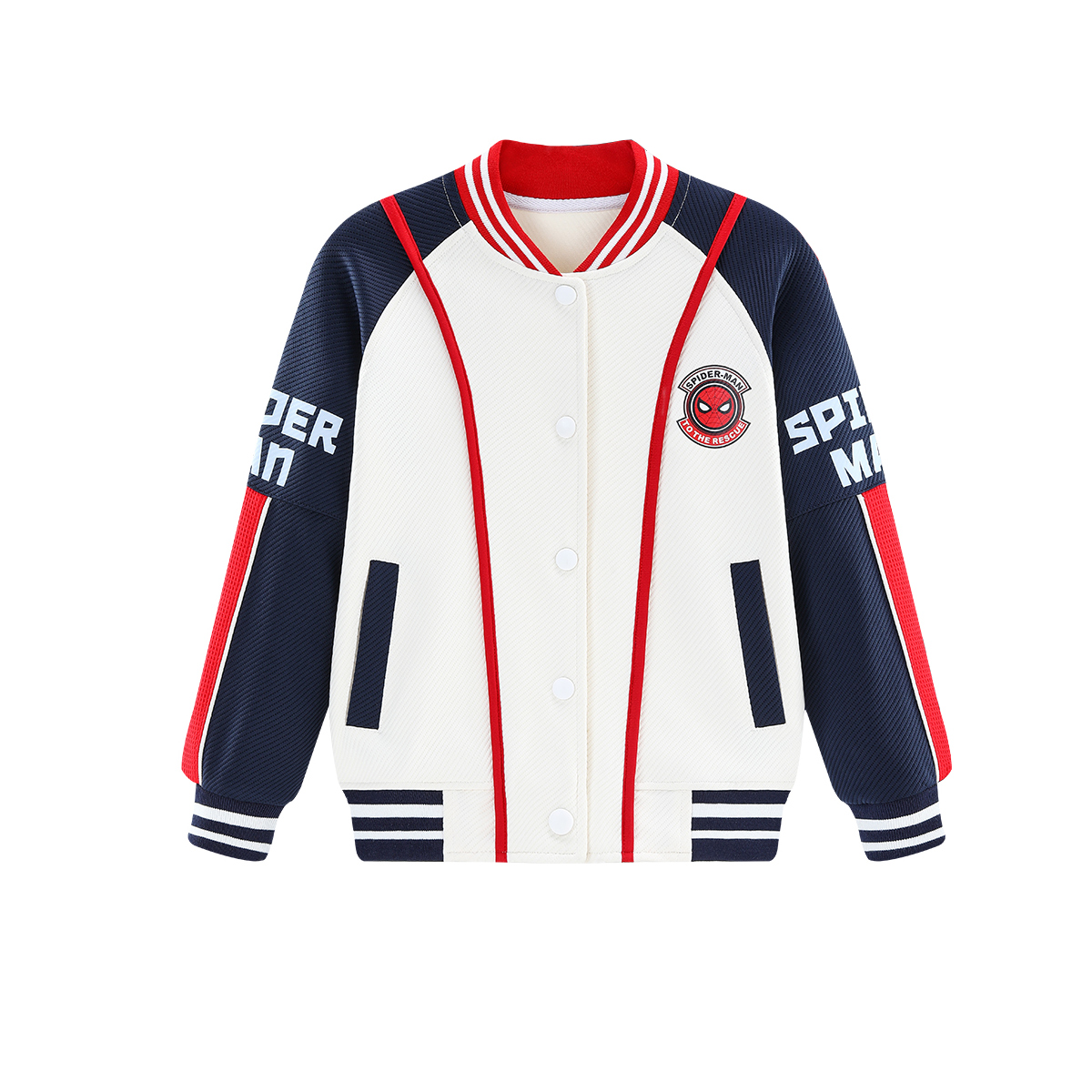 (Toddler) Disney Spider-Man Kids Baseball Jacket - Soft, Lightweight & Comfortable MVLFD233022666