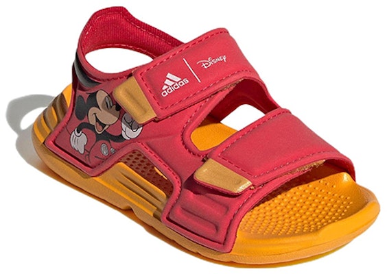 (Toddler) adidas Disney x Altaswim Cozy Breathable Sandals 'Red' GZ3315 Lookbook (Toddler) adidas Disney x Altaswim Cozy Breathable Sandals 'Red' GZ3315
