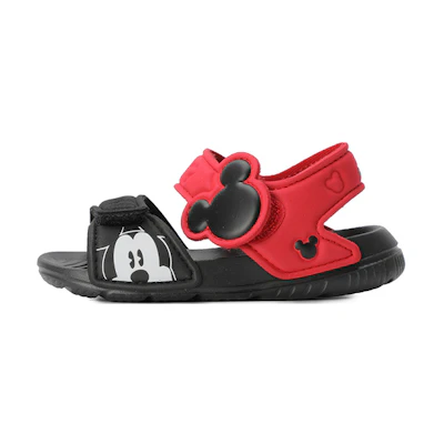 (TD) adidas Disney M&M AltaSwim I Red Sandals 'Black Scarlet White'