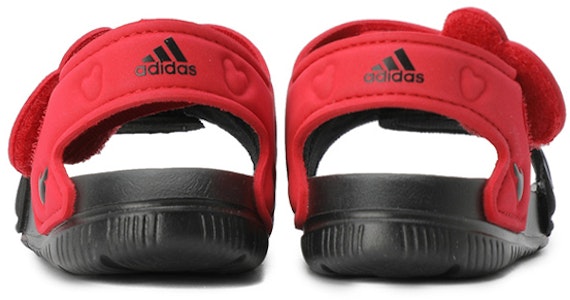 婴童 adidas Altaswim Disney M&M AltaSwim I 聯名款 防踢減震 低筒 嬰幼兒鞋 紅黑 Shop 婴童 adidas Altaswim Disney M&M AltaSwim I 聯名款 防踢減震 低筒 嬰幼兒鞋 紅黑