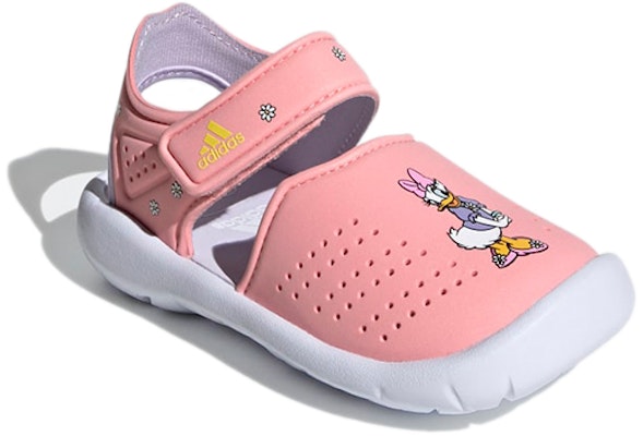 (Toddler) Disney x adidas FortaSwim Stripes 'Daisy Duck' FW6058 Lookbook (Toddler) Disney x adidas FortaSwim Stripes 'Daisy Duck' FW6058