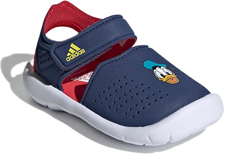 (TD) Disney x adidas FortaSwim Stripes 'Donald Duck' Sepatu Anak-anak FW6057 Lookbook (TD) Disney x adidas FortaSwim Stripes 'Donald Duck' Sepatu Anak-anak FW6057