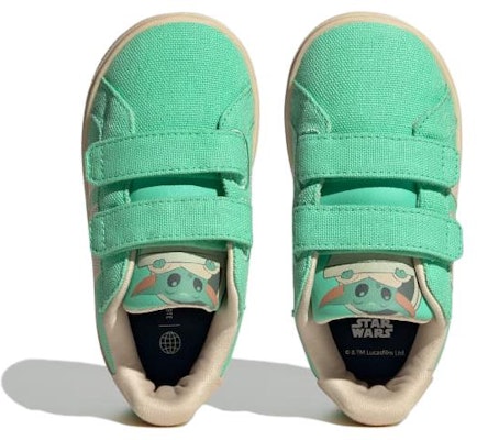 (Toddler) Disney x adidas Grand Court I 'Grogu' IG0450 Lookbook (Toddler) Disney x adidas Grand Court I 'Grogu' IG0450