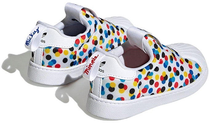 (Toddler) Disney x adidas Superstar 360 'Mickey and Minnie Polka Dots' HQ4078 Shop (Toddler) Disney x adidas Superstar 360 'Mickey and Minnie Polka Dots' HQ4078