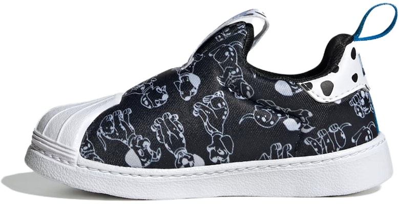(Toddler) Disney x adidas Superstar 360 I '101 Dalmatians - Puppy Print' ID9711 Buy (Toddler) Disney x adidas Superstar 360 I '101 Dalmatians - Puppy Print' ID9711