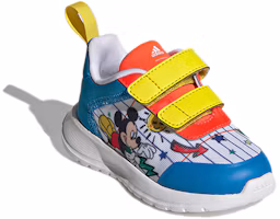 Lookbook (幼童) 迪士尼 x adidas Tensaur Run '米奇與米妮 - 白色亮藍' GW0370