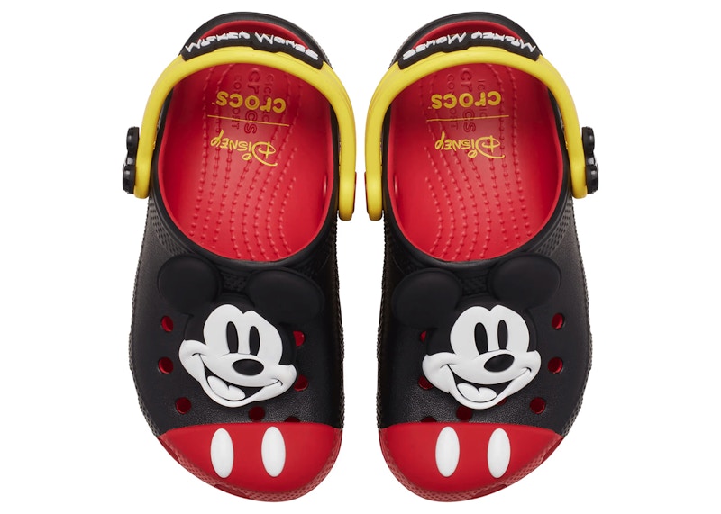 Order (TD) Disney x Crocs Classic Zuecos Mickey Mouse 212373-90H