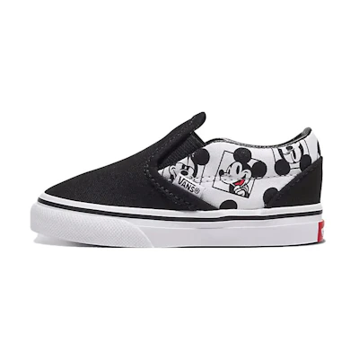 (TD) Disney Vans Slip-On 'Mickey Mouse'