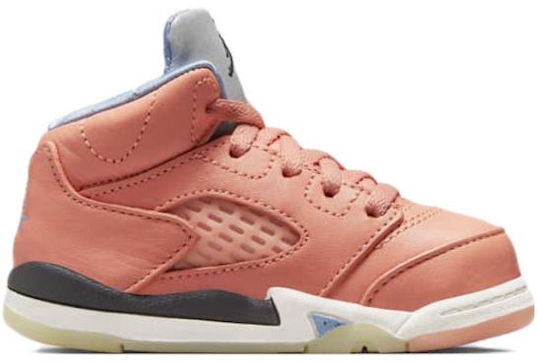 (TD) Air Jordan DJ Khaled x 5 Retro 'Crimson Bliss' - Merah Jambu Berwarna Elegan DV4981-641 Order (TD) Air Jordan DJ Khaled x 5 Retro 'Crimson Bliss' - Merah Jambu Berwarna Elegan DV4981-641