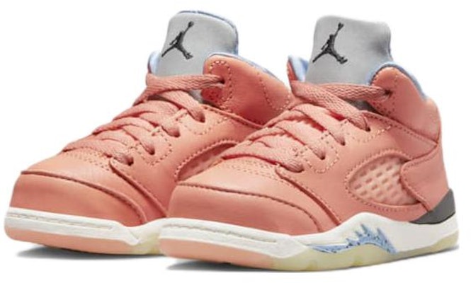 (TD) Air Jordan DJ Khaled x 5 Retro 'Crimson Bliss' - Merah Jambu Berwarna Elegan DV4981-641 Lookbook (TD) Air Jordan DJ Khaled x 5 Retro 'Crimson Bliss' - Merah Jambu Berwarna Elegan DV4981-641