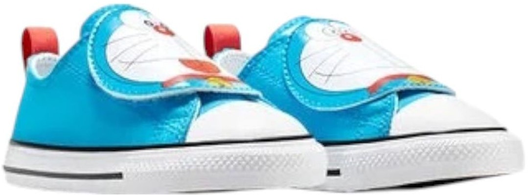 (Toddler) Doraemon x Converse Chuck Taylor All Star EasyOn Low 'Hawaiian Ocean' A15794C Order (Toddler) Doraemon x Converse Chuck Taylor All Star EasyOn Low 'Hawaiian Ocean' A15794C