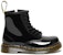 (Toddler) Dr. Martens 1460 Patent Leather Lace Up Boot 'Black' 15373003