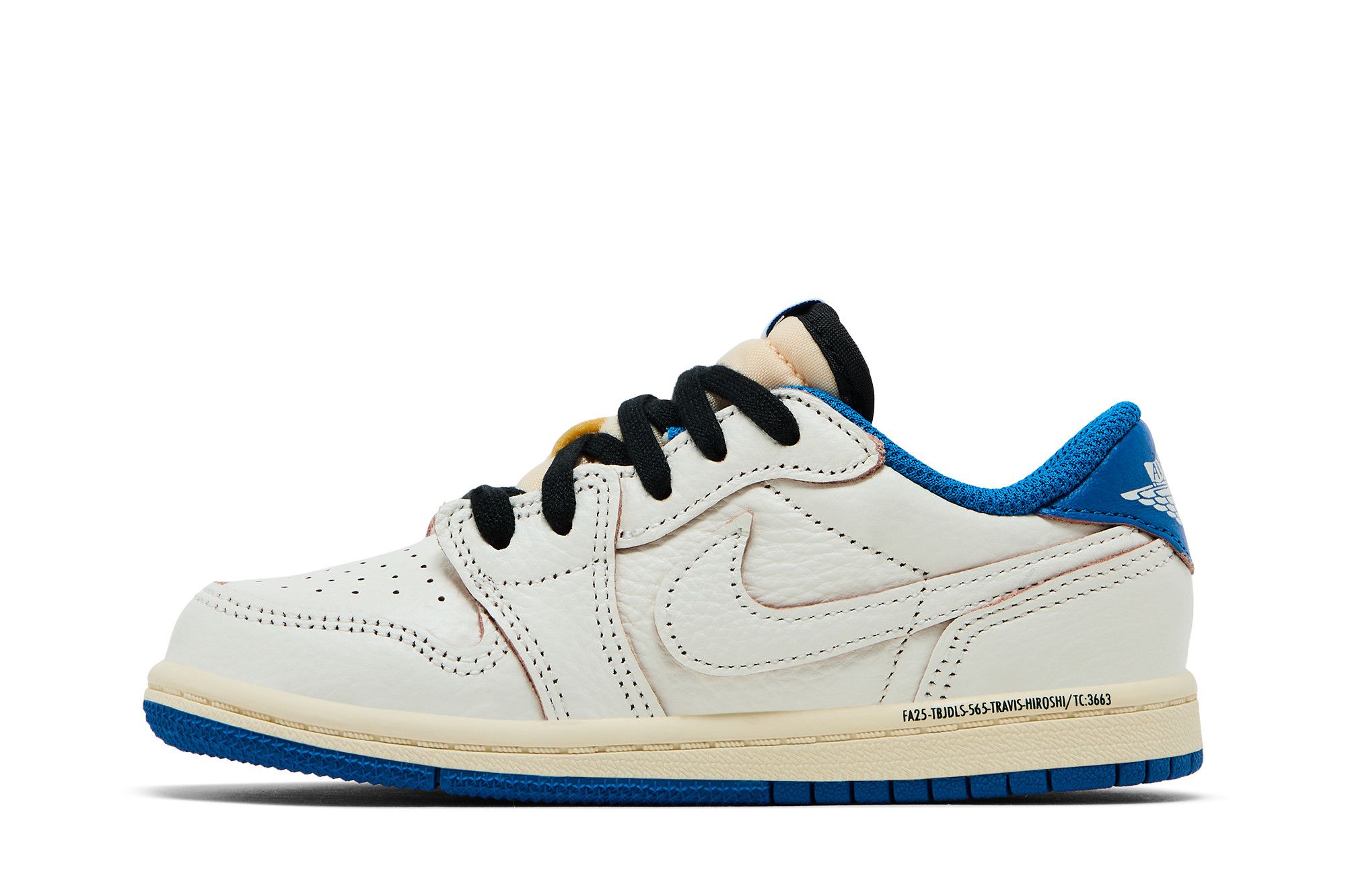 Lookbook (TD) Fragment Design x Travis Scott x Air Jordan 1 Low OG SP ''Sail Bleu Militaire'' DO5441-104