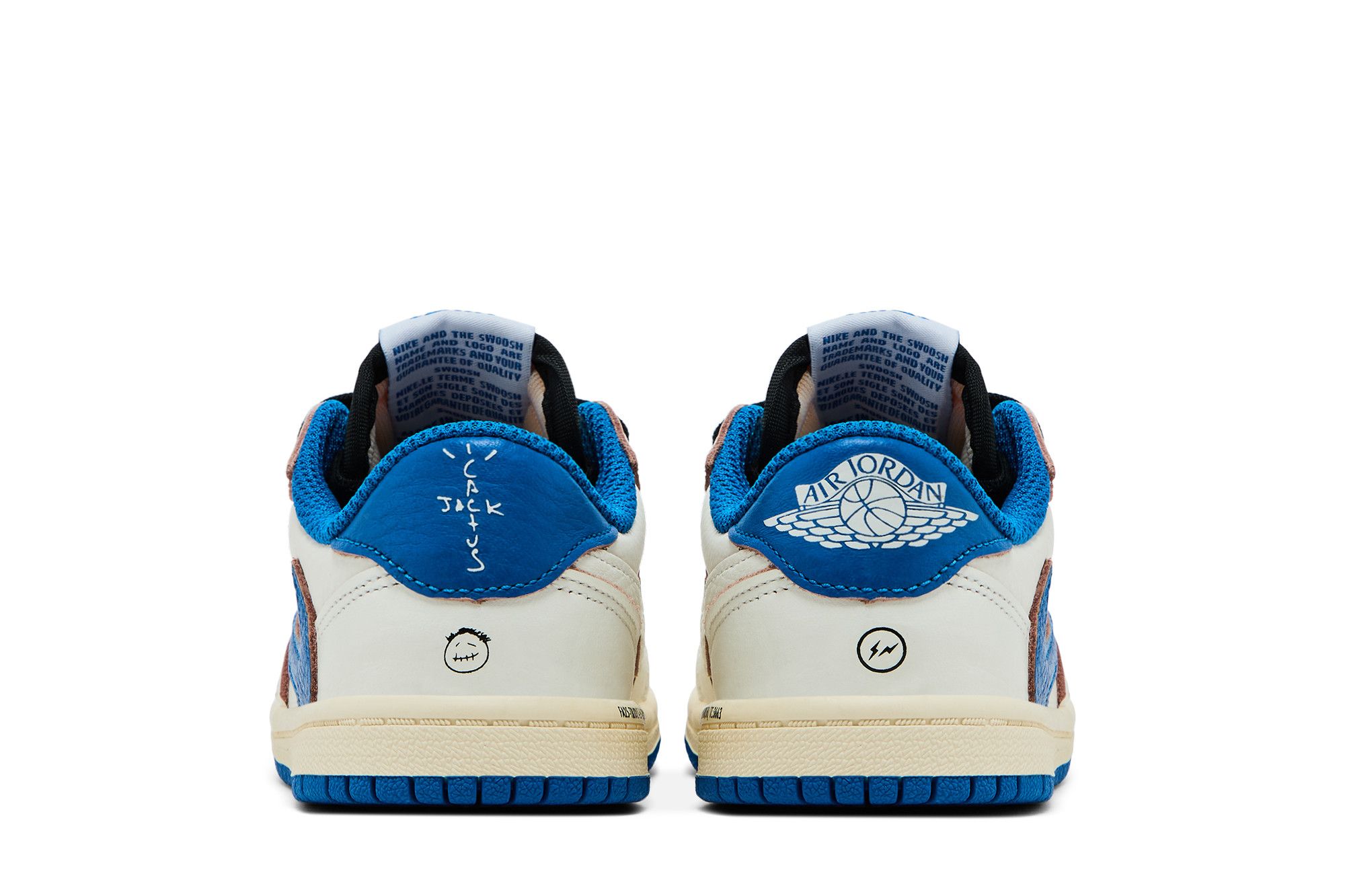 Details for (TD) Fragment Design x Travis Scott x Air Jordan 1 Low OG SP ''Sail Bleu Militaire'' DO5441-104