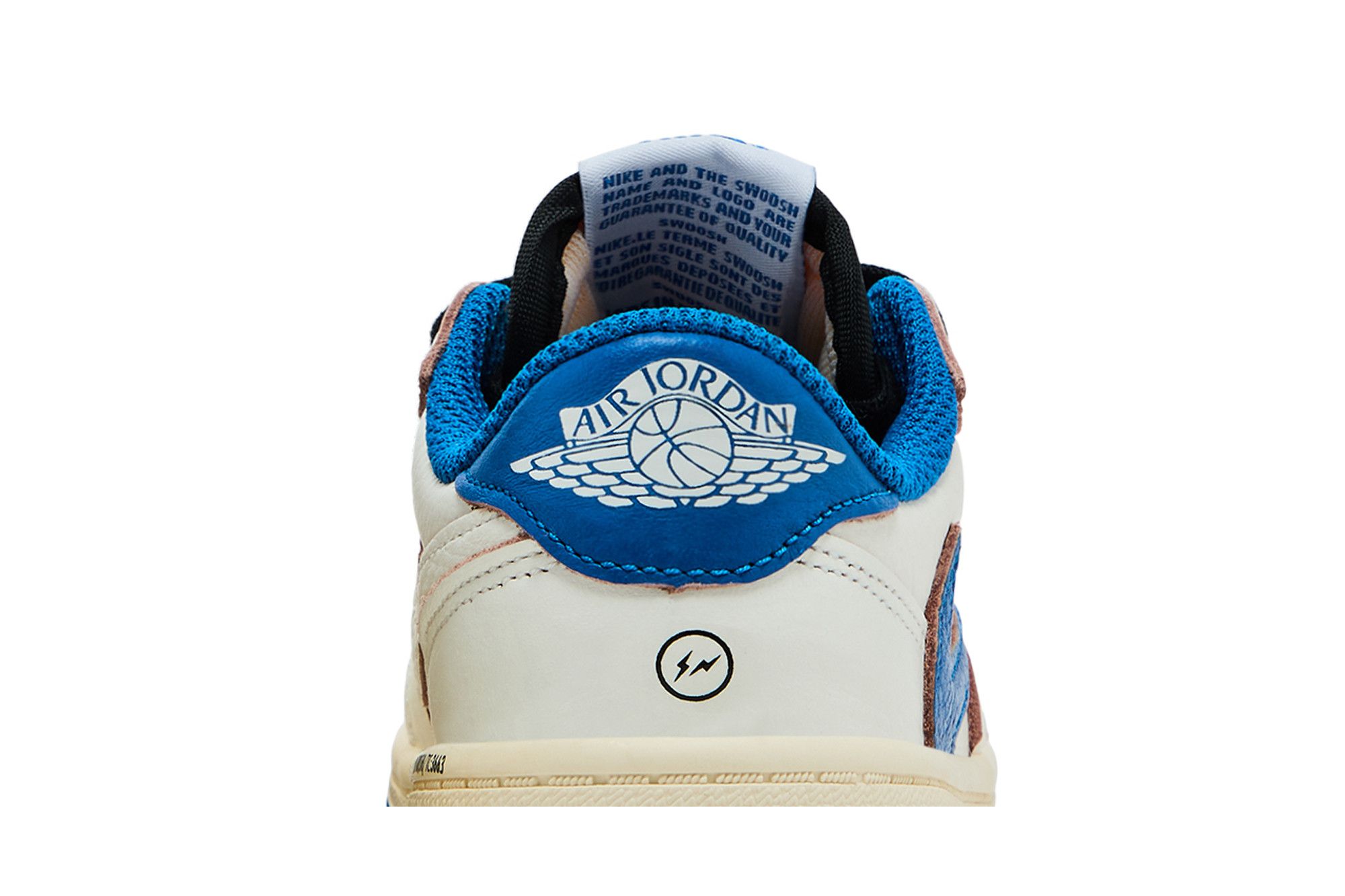 Sizing (TD) Fragment Design x Travis Scott x Air Jordan 1 Low OG SP ''Sail Bleu Militaire'' DO5441-104