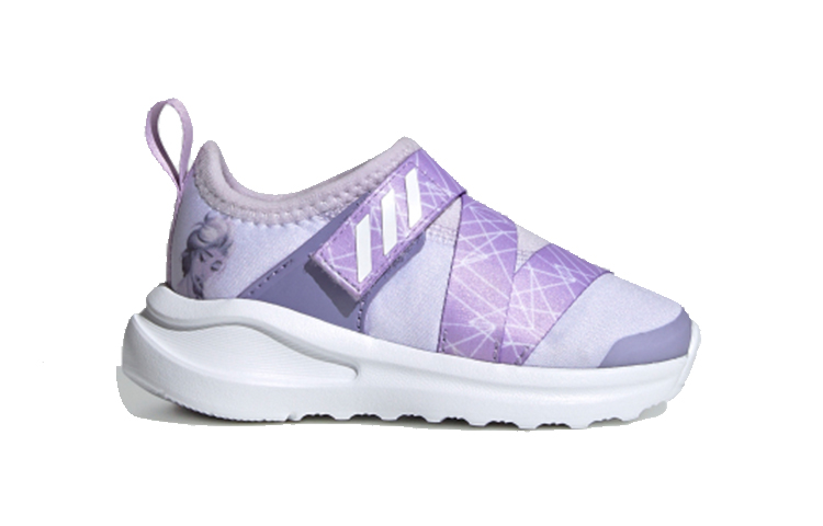 Order TD 嬰童 Disney x adidas Fortarun Frozen 冰雪奇緣聯名 魔術貼 低幫休閒跑步鞋 紫色