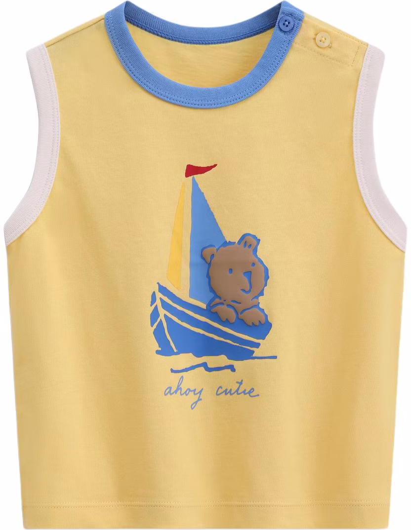 toddler-gap-kids-cotton-bear-print-sleeveless-vest-907414