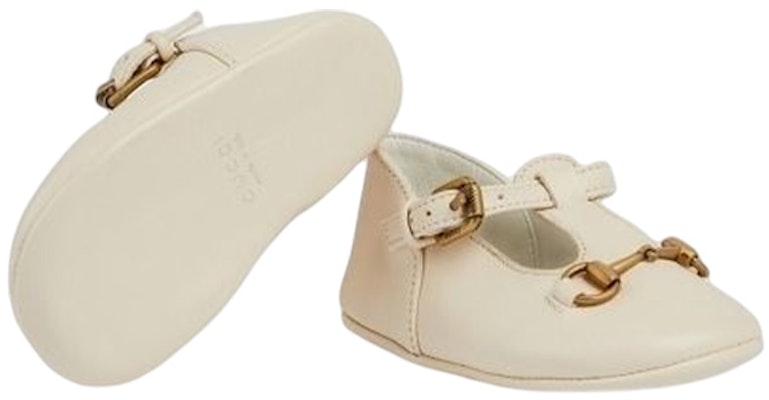 (Toddler) Gucci Ballet Flat With Horsebit 'Ivory Leather' 725732-1D700-9522 Purchase (Toddler) Gucci Ballet Flat With Horsebit 'Ivory Leather' 725732-1D700-9522