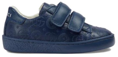 婴童 GUCCI古馳 帆布 舒適休閑 低筒 學步鞋 深藍色 Order 婴童 GUCCI古馳 帆布 舒適休閑 低筒 學步鞋 深藍色